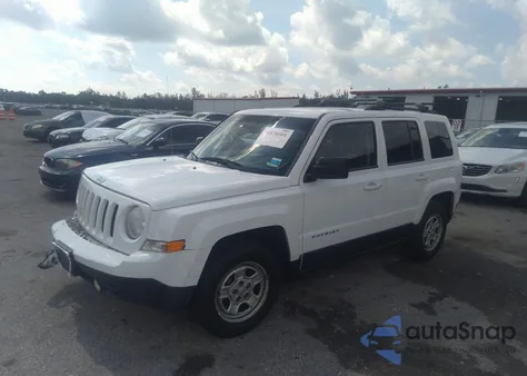 2014 Jeep Patriot Sport из США, поврежденный, VIN 1C4NJPBA1ED883074